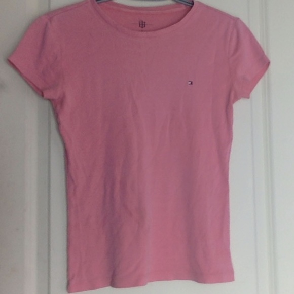 Tommy Hilfiger pink women's t-shirt - Picture 1 of 1
